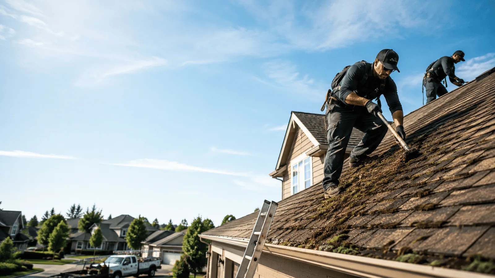 Roof Moss Removal in Muscotah, KS near me